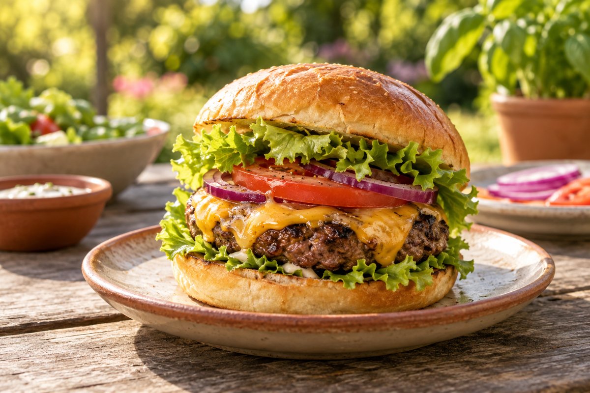 Klassieke cheeseburgers